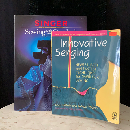 Sewing with a Serger How To Books Innovative Serging & Singer Sewing with an Overlock