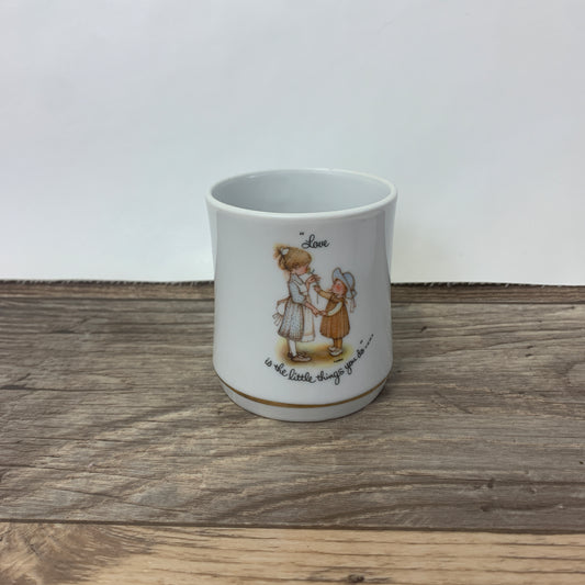 Holly Hobbie Porcelain Cup Love is the Little Things You Do