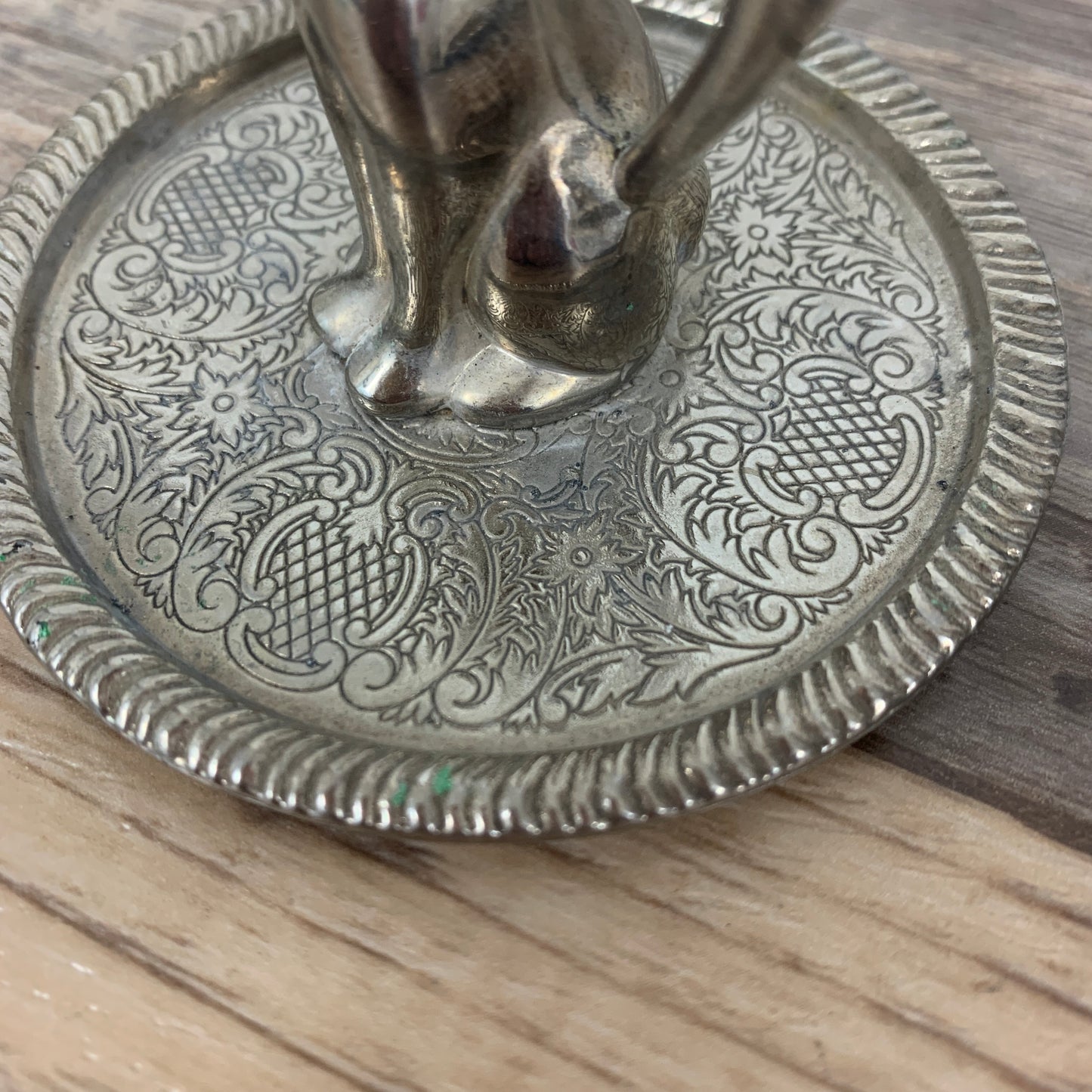 Cat Shaped Ring Dish, Vintage Ring Holder