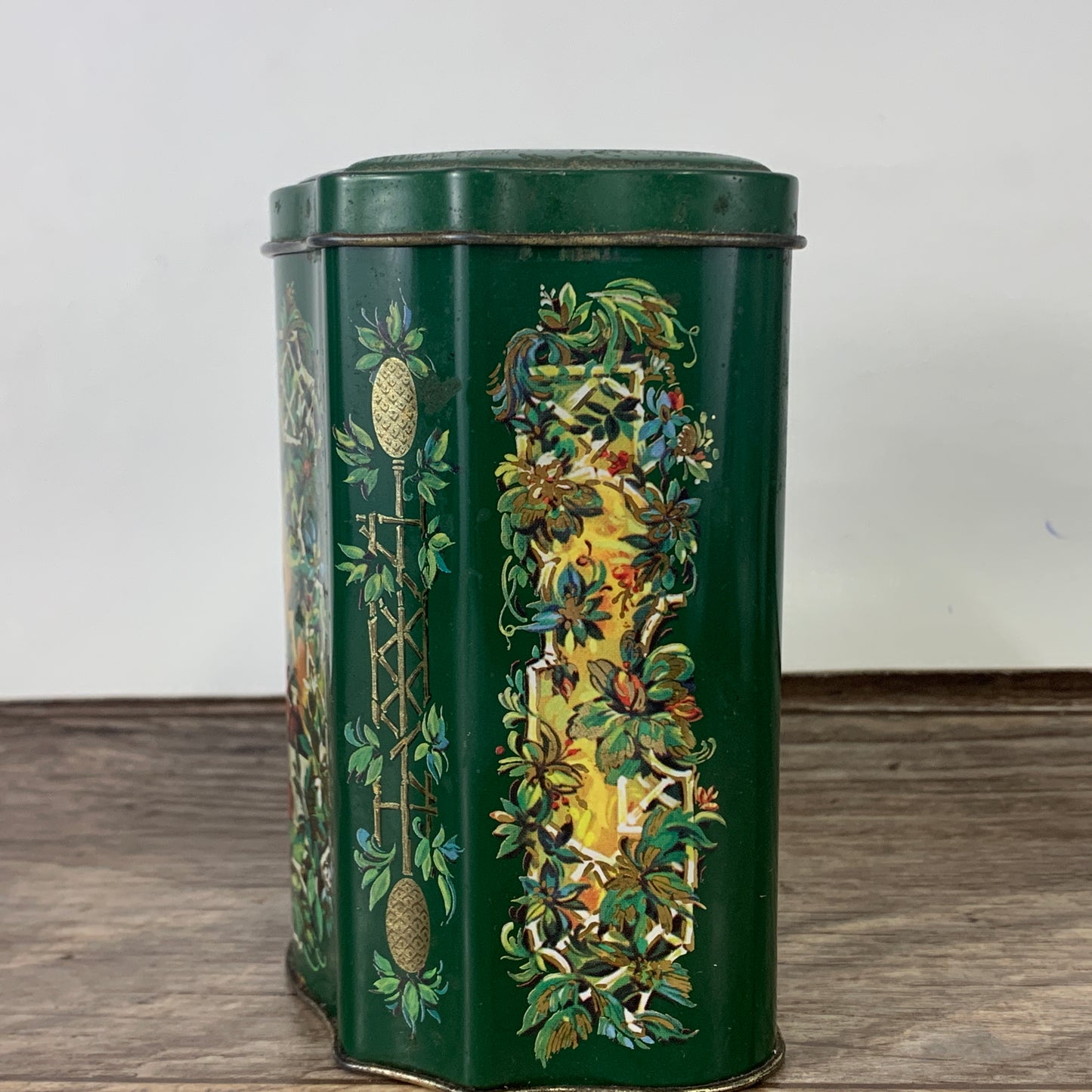 Vintage Green Candy Tin
