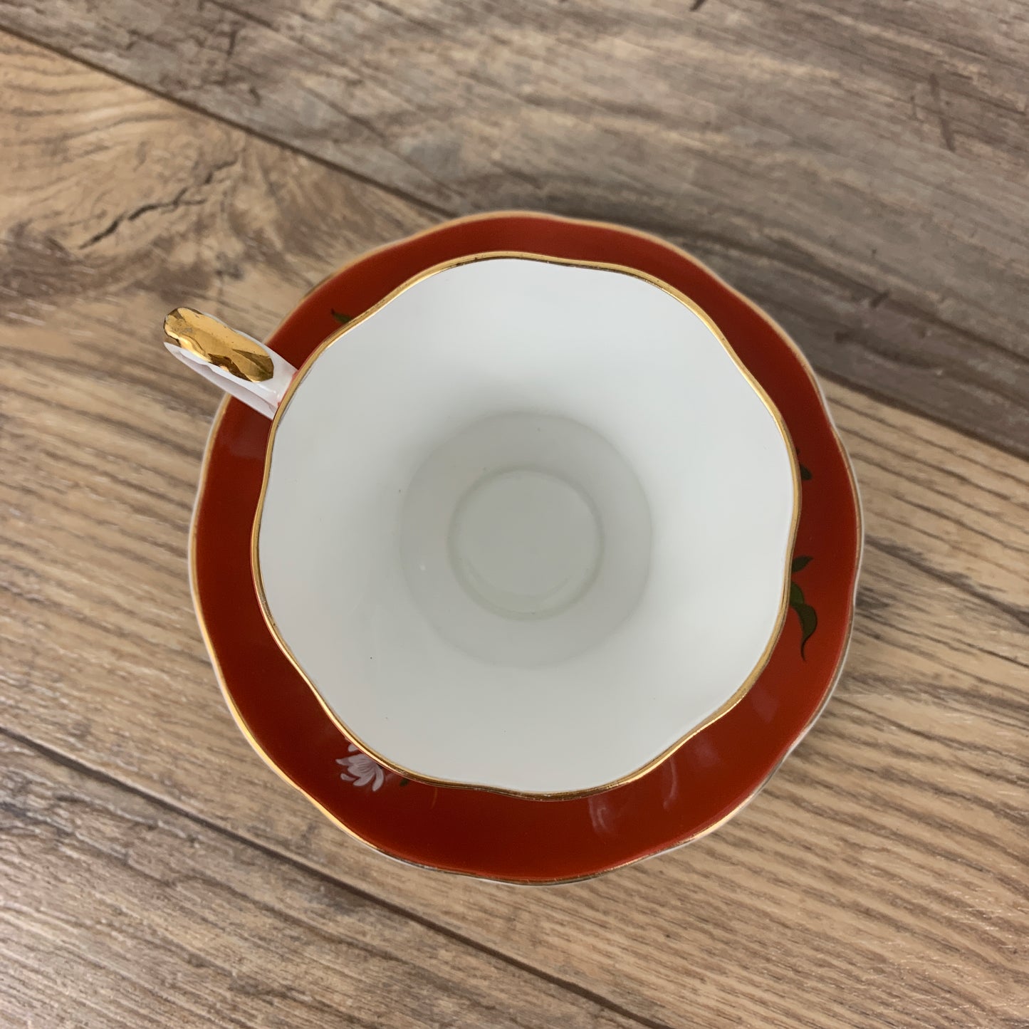 Royal Grafton Hand Painted Teacup and Saucer Set