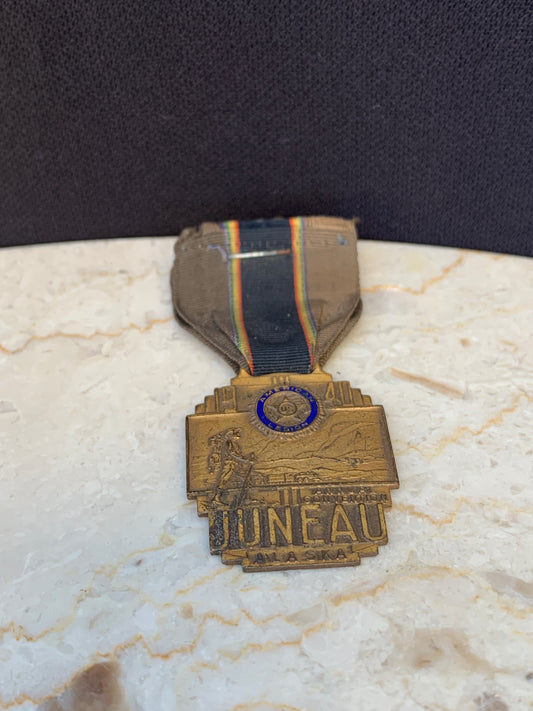 Juneau, Alaska 1940 Legion Medal - no pin