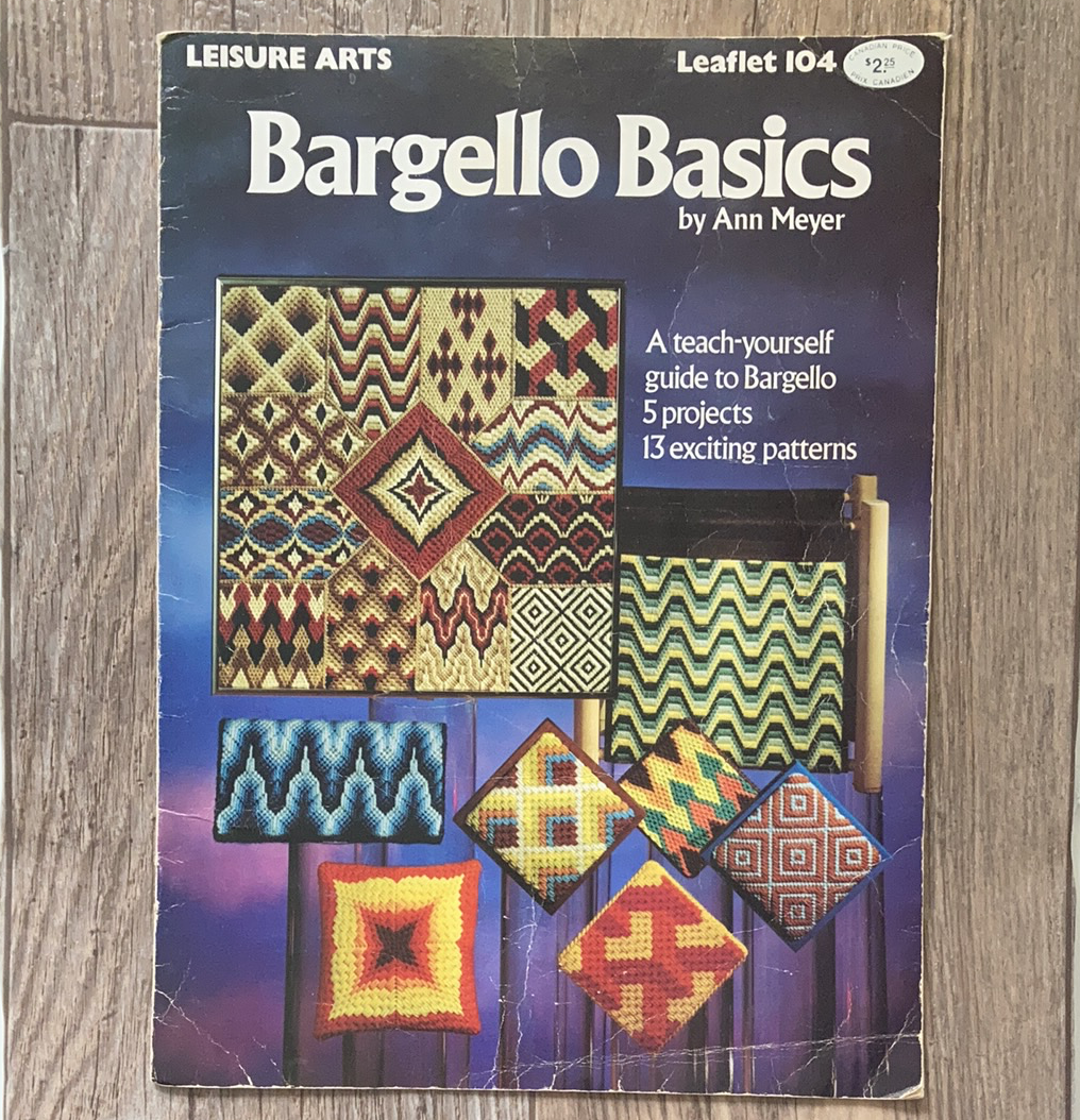 Bargello Basics Vintage Needlecraft How To Book with Patterns
