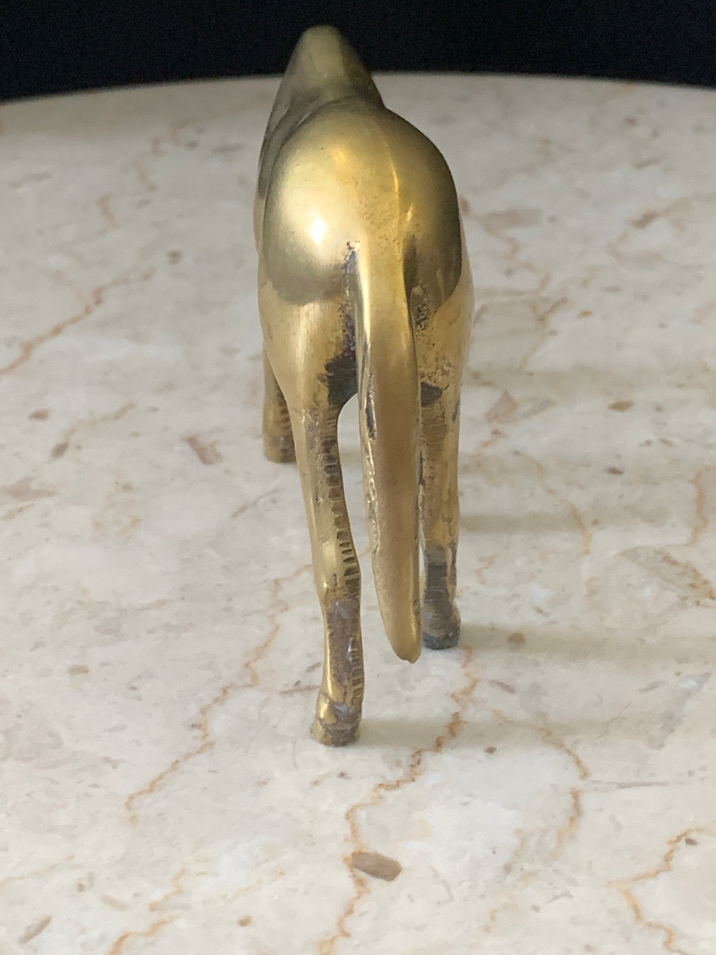 Vintage Brass Horse