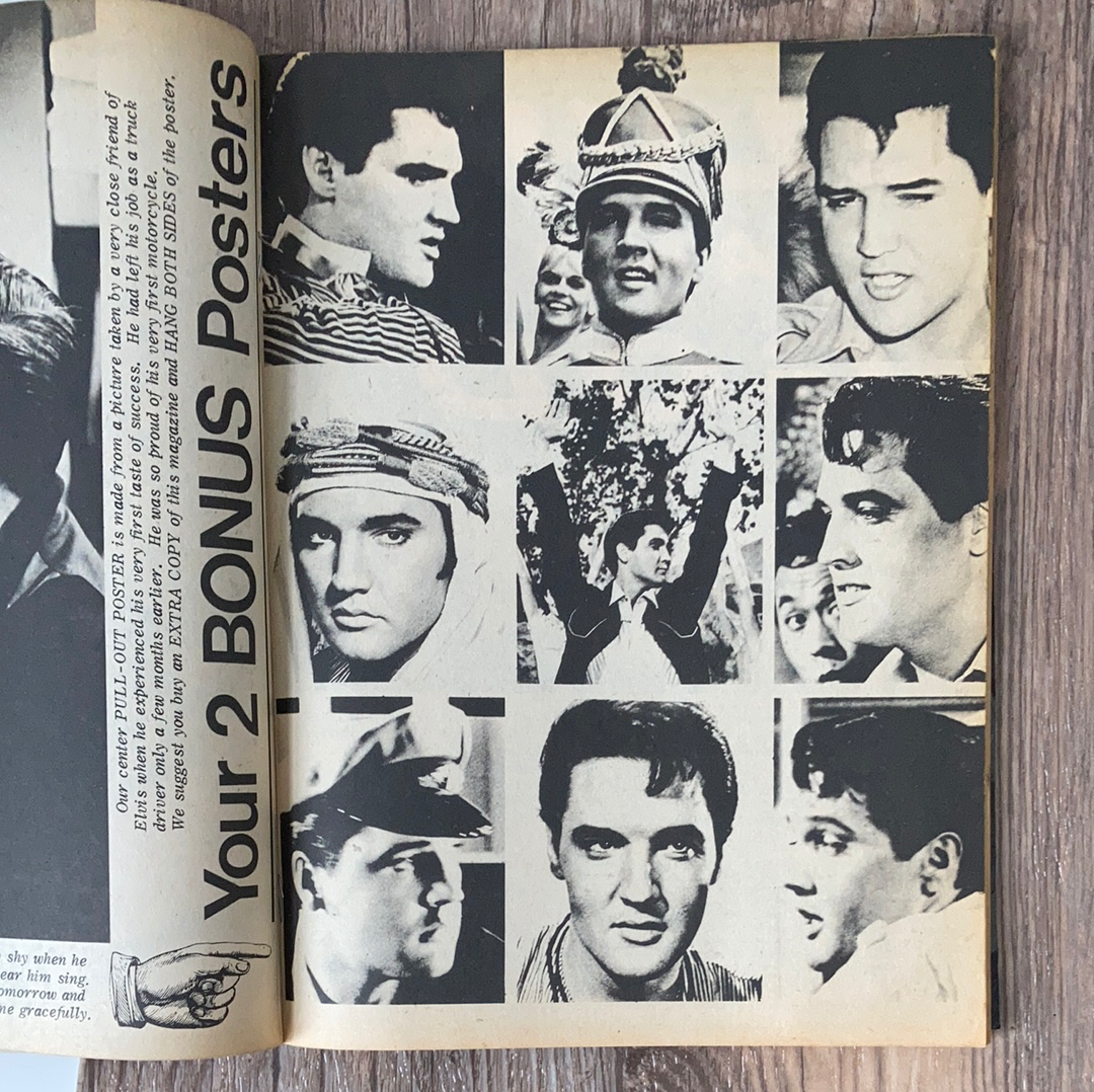 The Elvis Story Teen Bag Magazine Number 1 1977