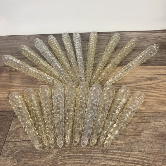 Icicle Christmas Light Covers Set of 20 in 2 Sizes