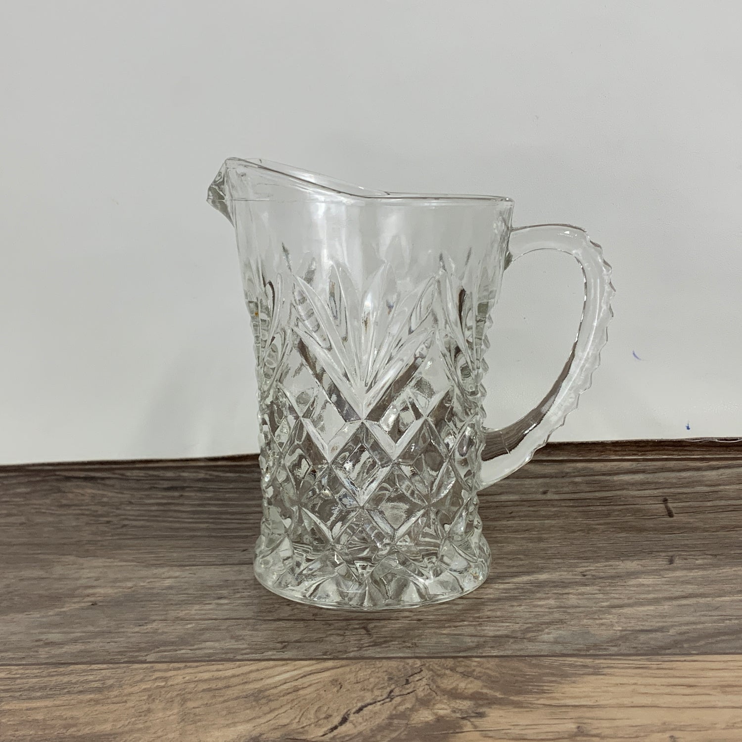 Clear Small Glass Pitcher