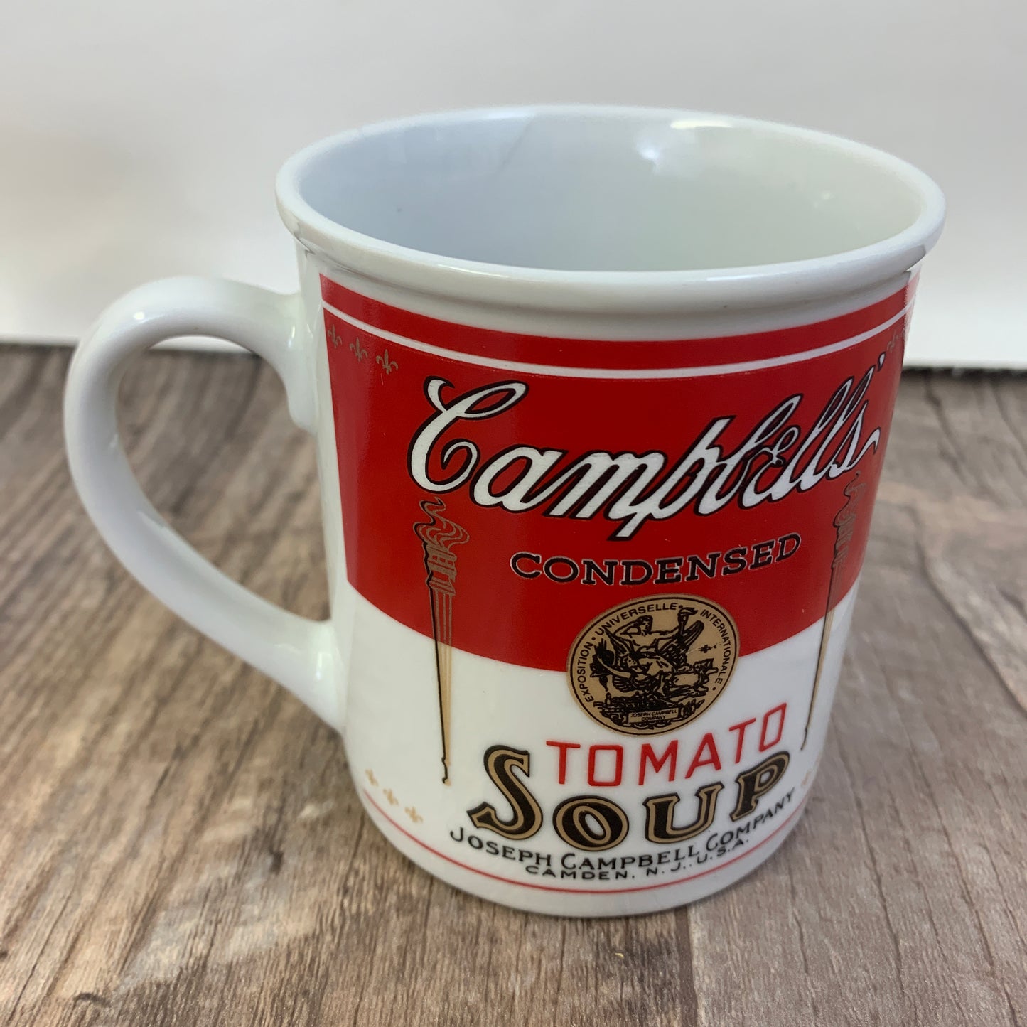 Pair of Campbells Soup Mugs, 125th Anniversary of Campbell’s Soup Commemorative Mug