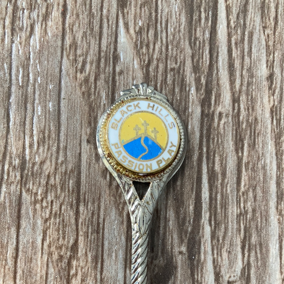 Black Hills South Dakota Passion Play Collectible Souvenir Spoon