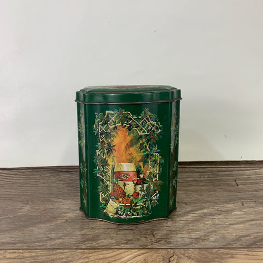 Vintage Green Candy Tin
