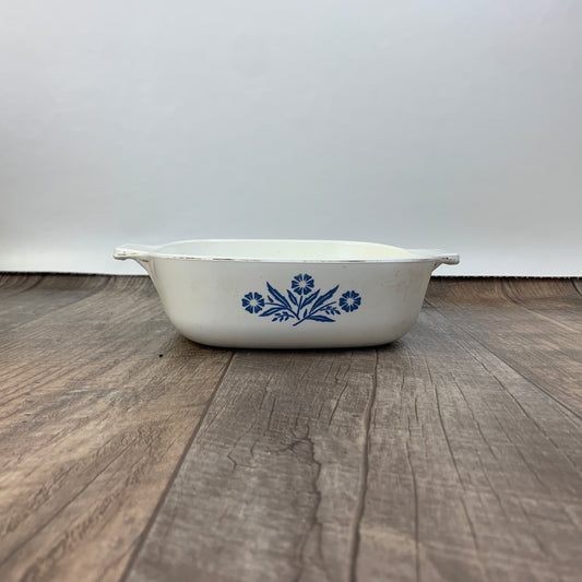 Blue Cornflower Casserole Dish 1 Quart Corning Ware Small Casserole Dish