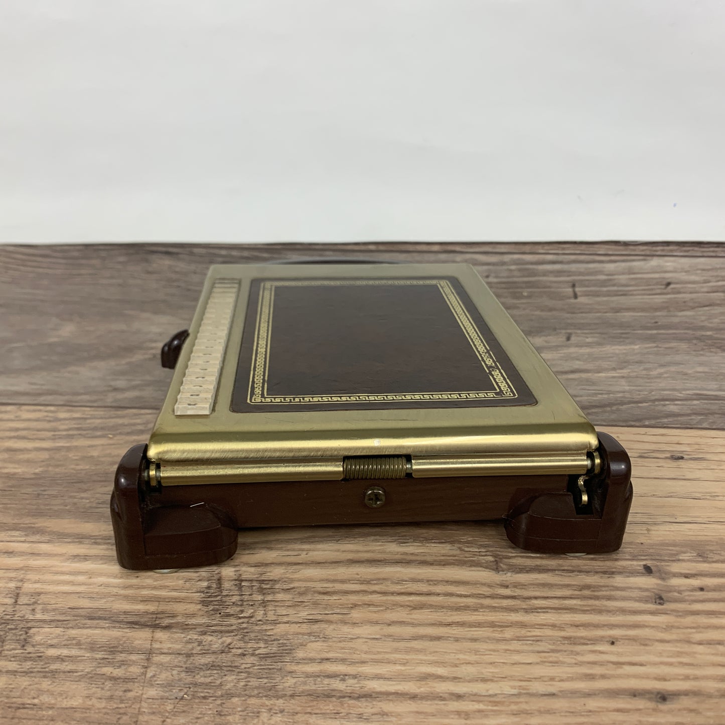 Vintage Desk Address Book,  Mechanical Flip Phone Book, Vintage Office Prop