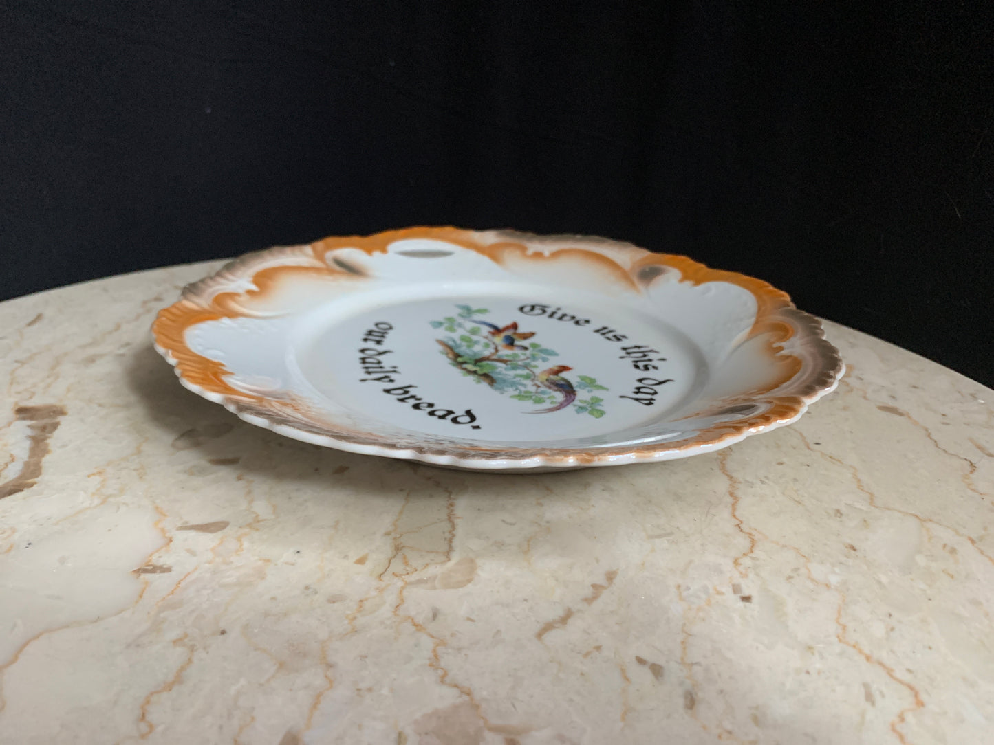 German Porcelain Antique Plate