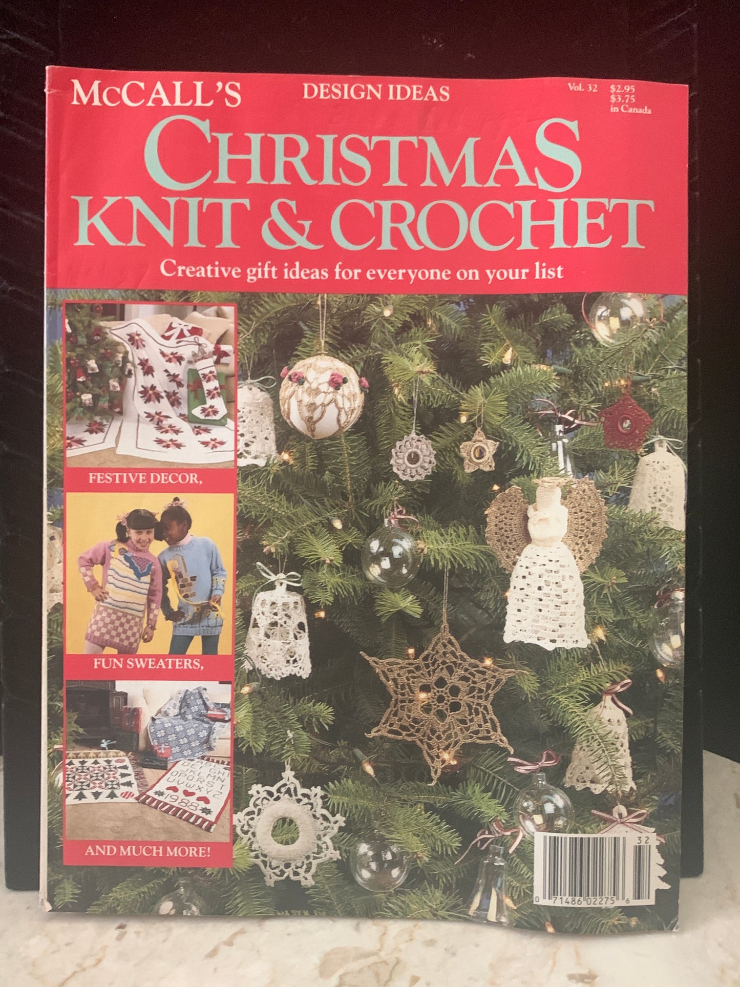 McCall’s Christmas Knit and Crochet Pattern Magazine