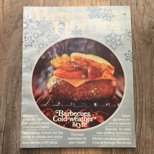 Better Homes and Gardens Magazine January 1975
