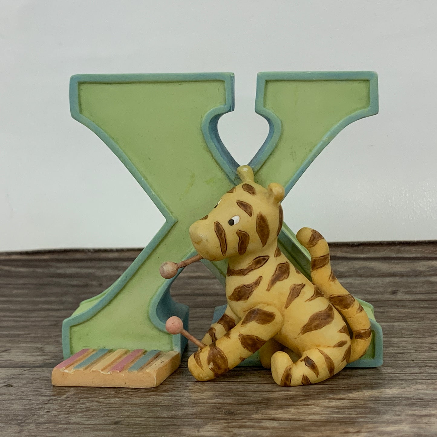 Classic Pooh Letter X Porcelain Letter Alphabet Decor