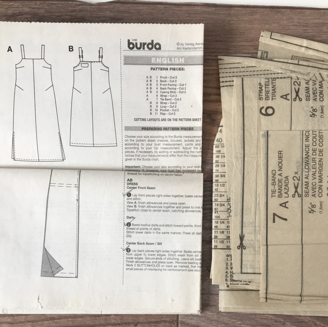 Maternity Dress Sewing Patterns Size 8 to 20 Burda Easy 8641