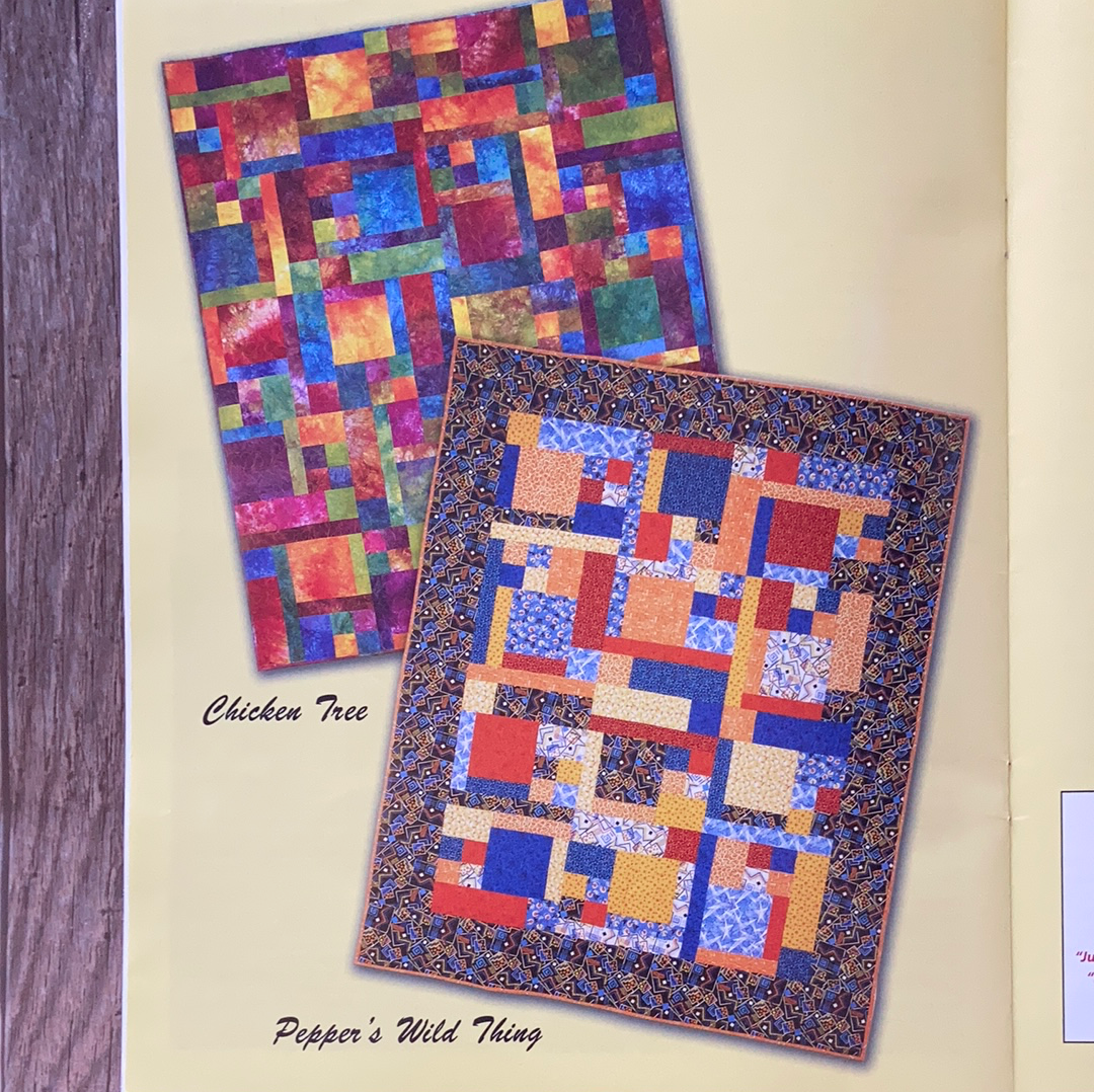 Quilting Pattern for Fat Quarters Turning Twenty Again by Tricia Cribbs