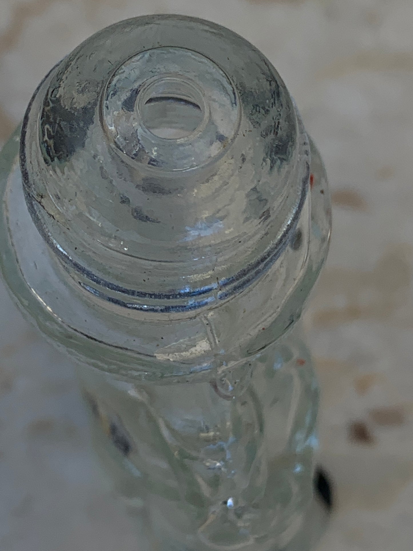 Vintage Perfume Bottle Man Shaped Mini Collectible Bottle