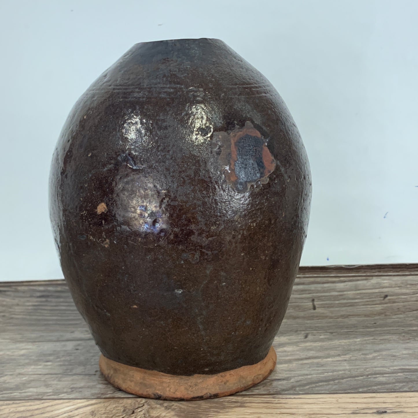 Antique Stoneware Crock Bottle
