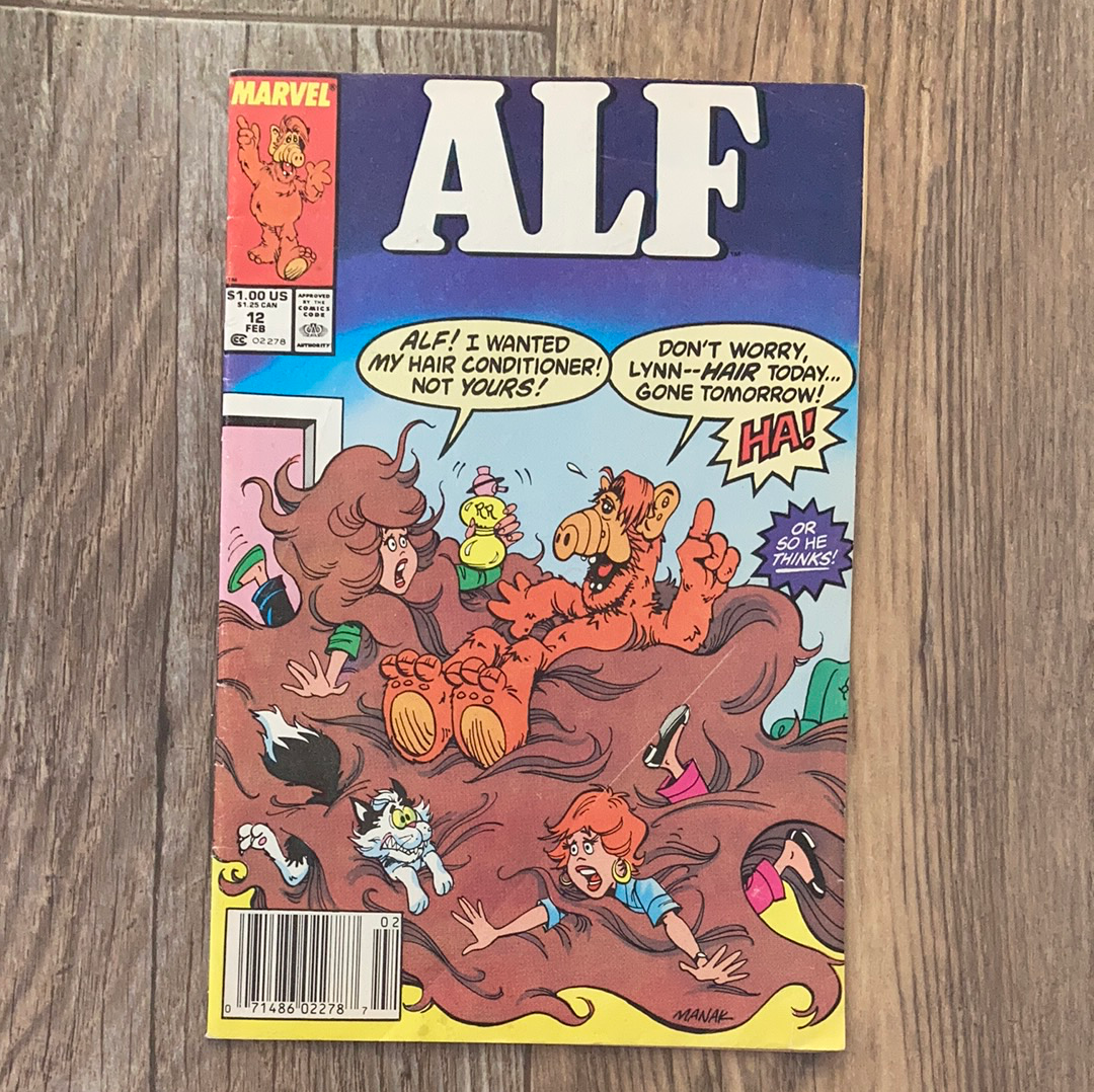 Alf by Marvel Comics Volume 1 No 12 February 1989