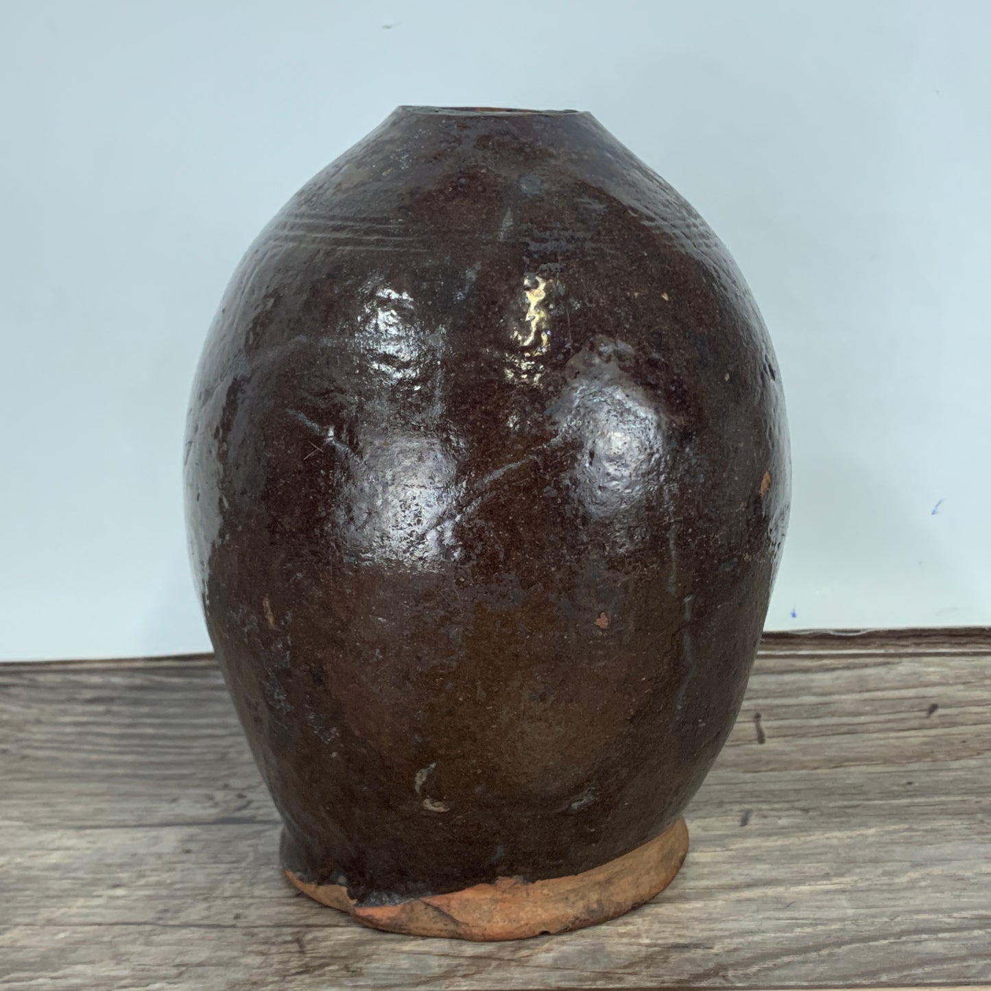 Antique Stoneware Crock Bottle