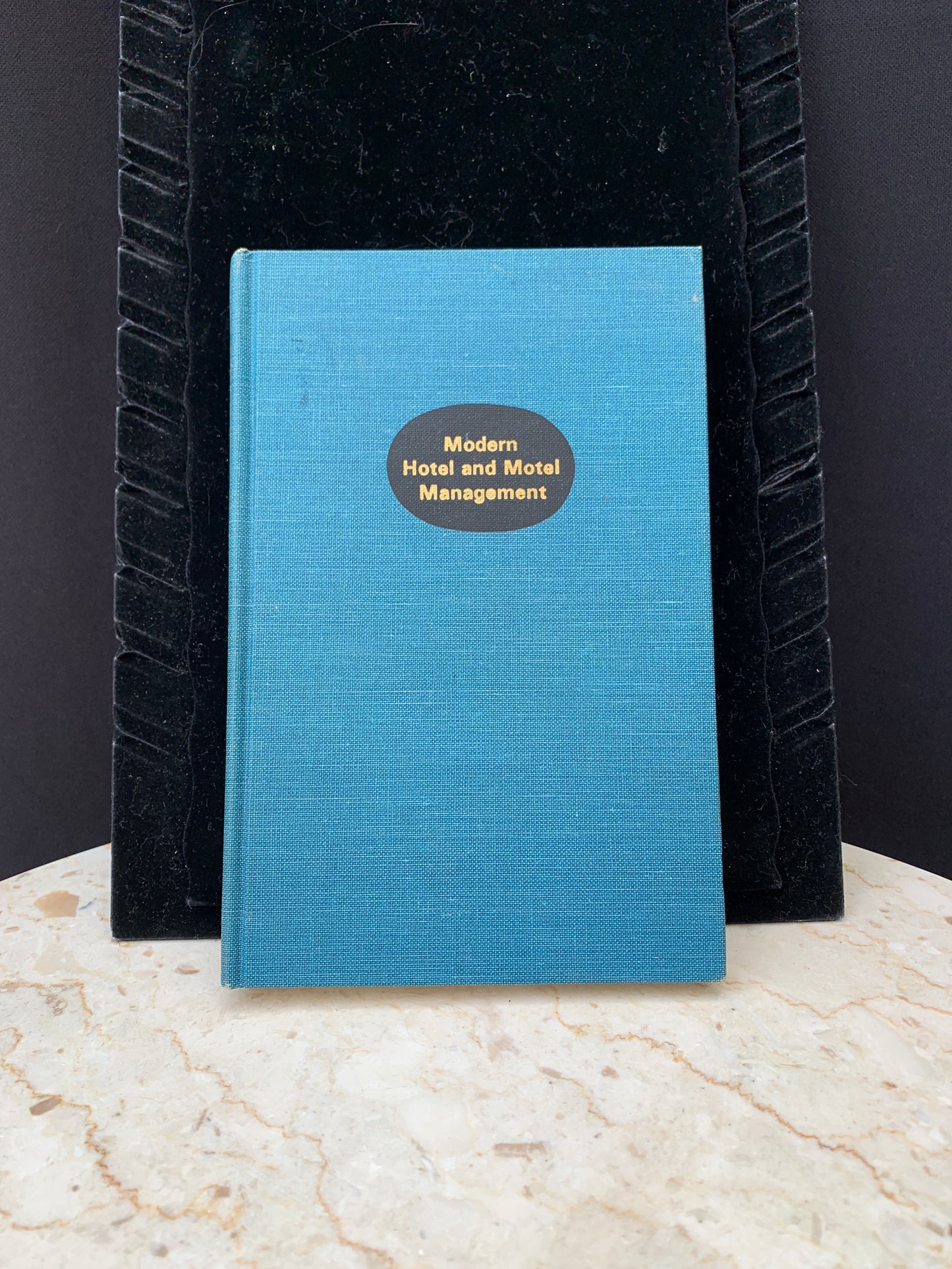 Modern Hotel and Motel Management Vintage Hardcover Reference Book