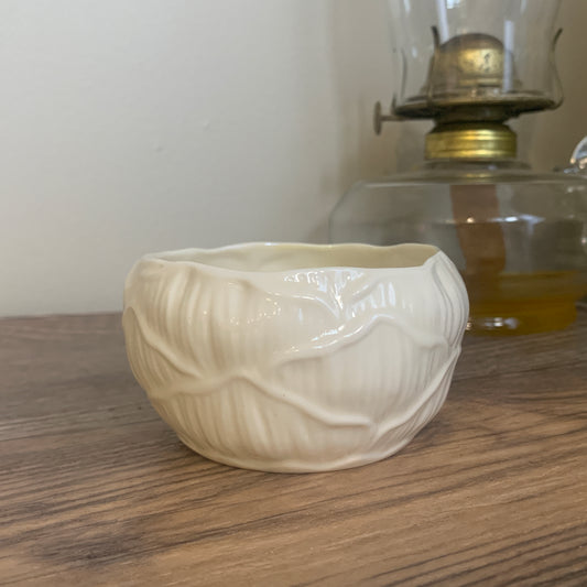 Belleek Pottery Ireland Open Sugar Bowl Lily Sugar Bowl Belleek Irish Porcelain