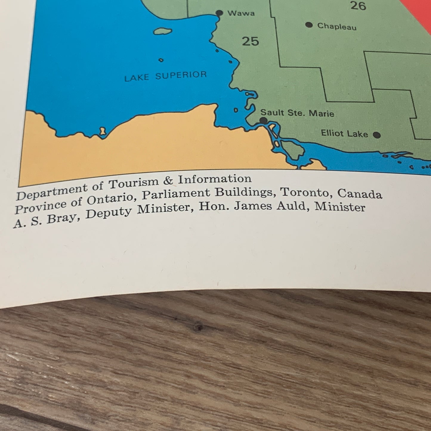 Vintage Ontario Tourism and Travel Info Booklet, Northern Ontario History and Tourist Information