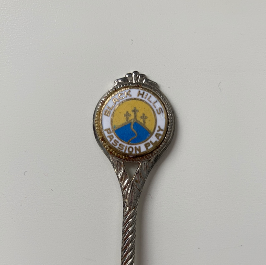 Black Hills South Dakota Passion Play Collectible Souvenir Spoon