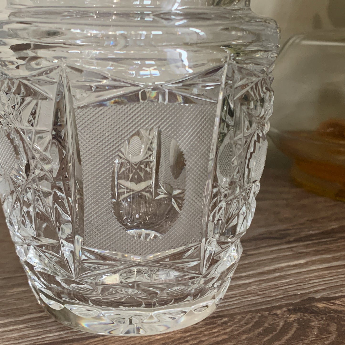 Cut Crystal Vintage Jam Jar Wedding Gifts