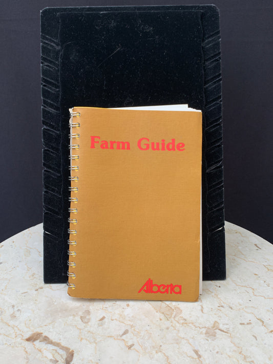 1976 Alberta Farm Guide Vintage Farm Guide