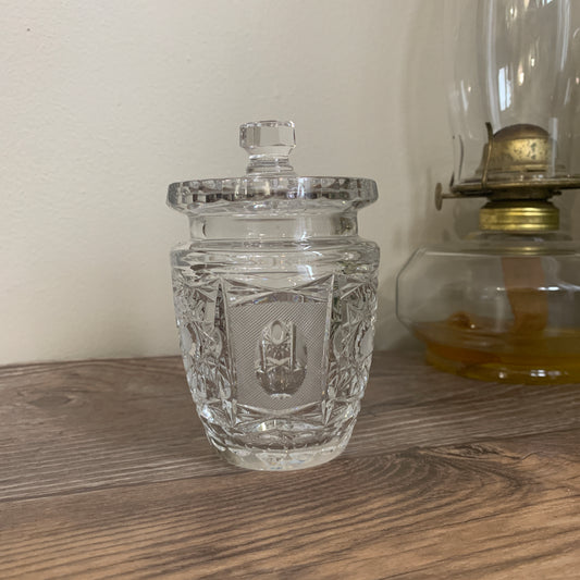 Cut Crystal Vintage Jam Jar Wedding Gifts