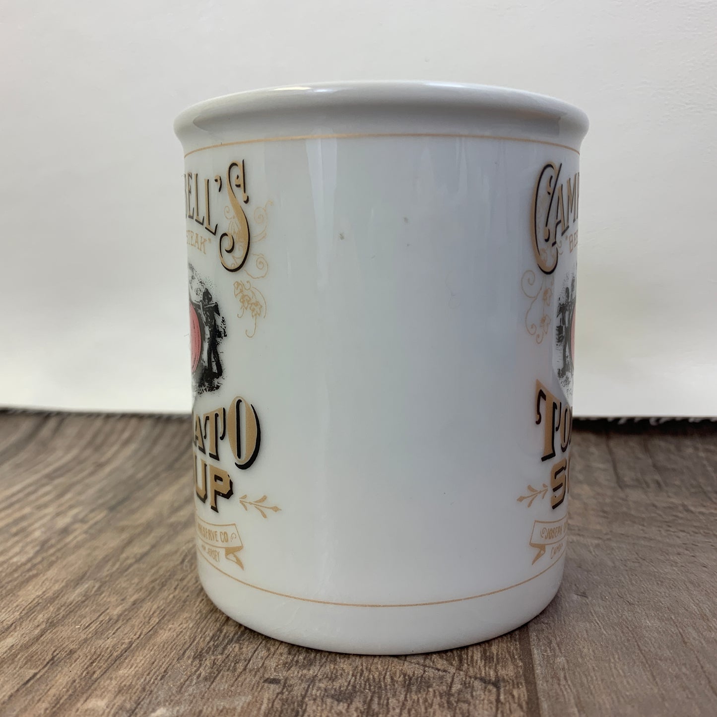 Pair of Campbells Soup Mugs, 125th Anniversary of Campbell’s Soup Commemorative Mug