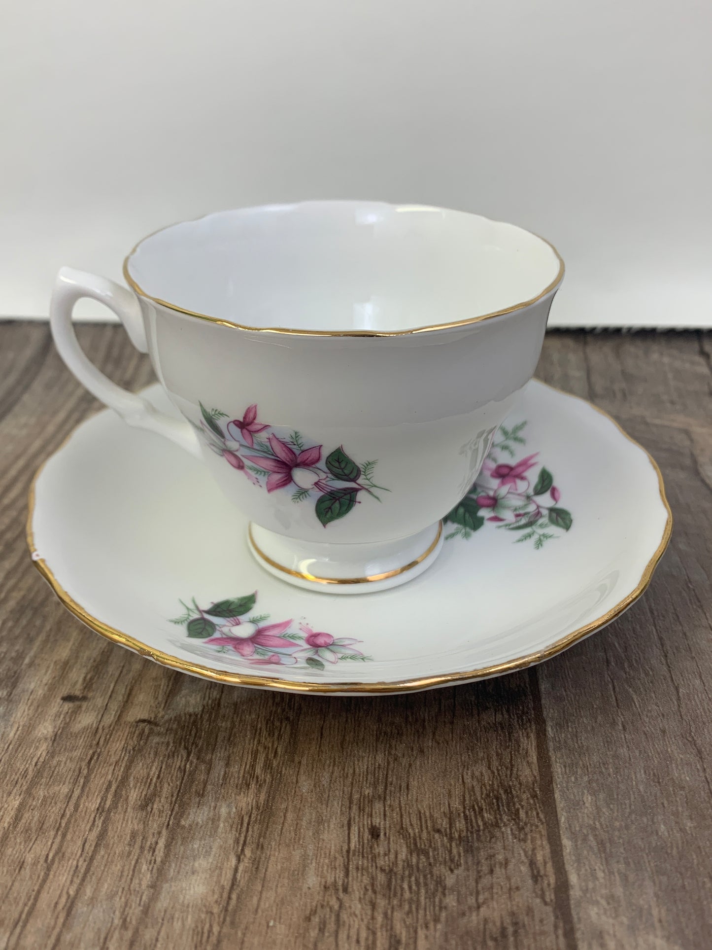 Vintage Teacup with Blue Roses Vintage Royal Vale English Tea Cup Vintage Gifts