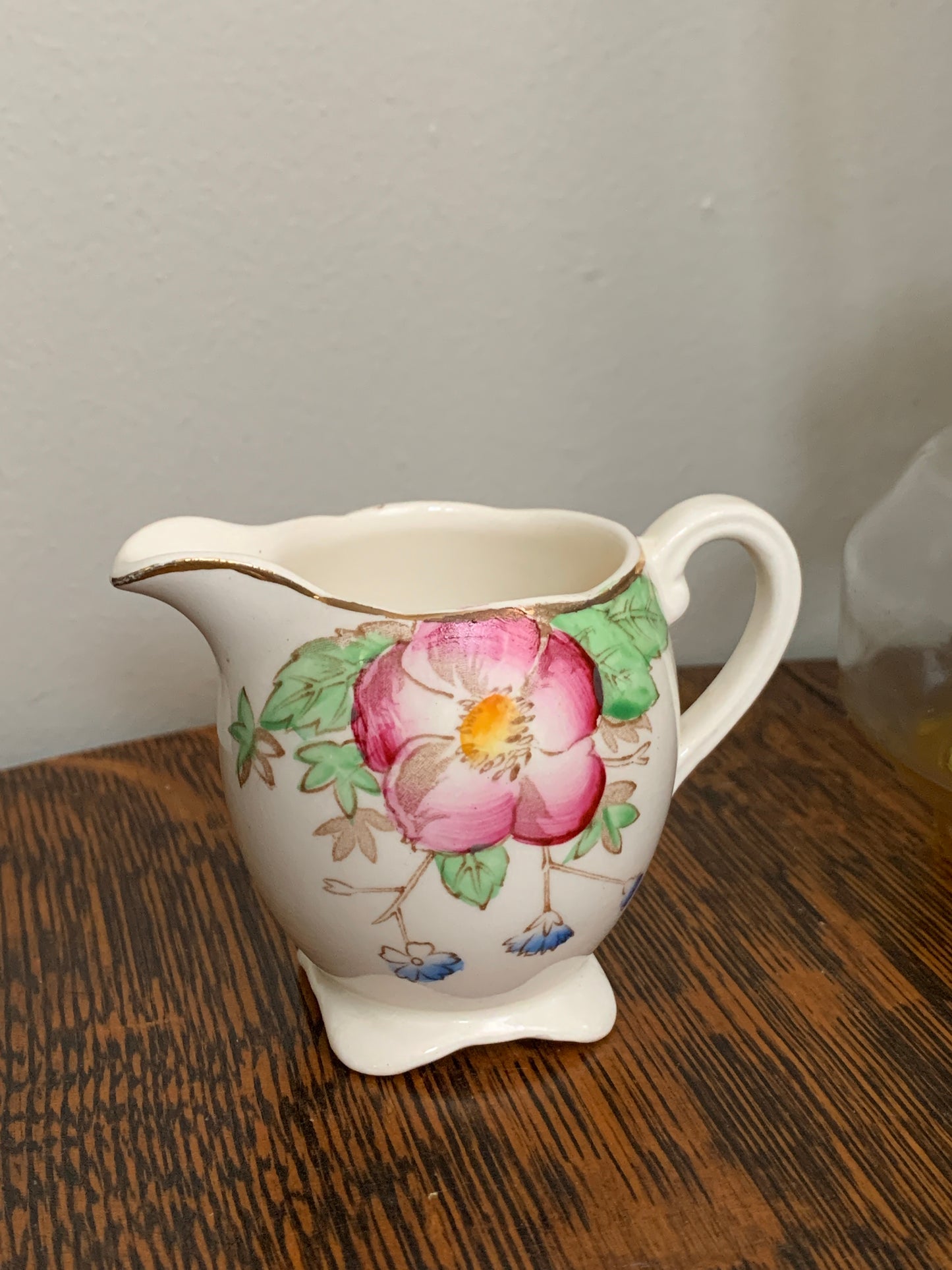 Royal Staffordshire Hand Painted Creamer Small China Cream Pitcher