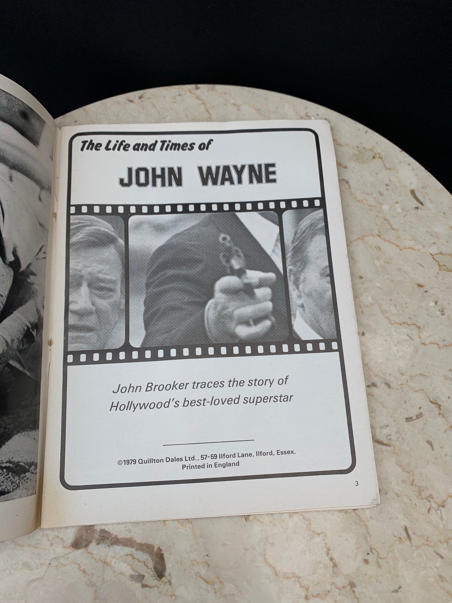 John Wayne Tribute Magazines Vintage set of 2