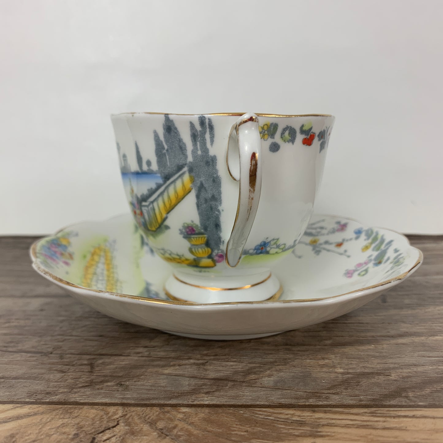 Royal Albert Rosedale Vintage Hand Painted Tea Cup