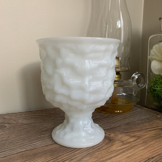 EO Brody Milk Glass Planter Vintage Milk Glass Planter