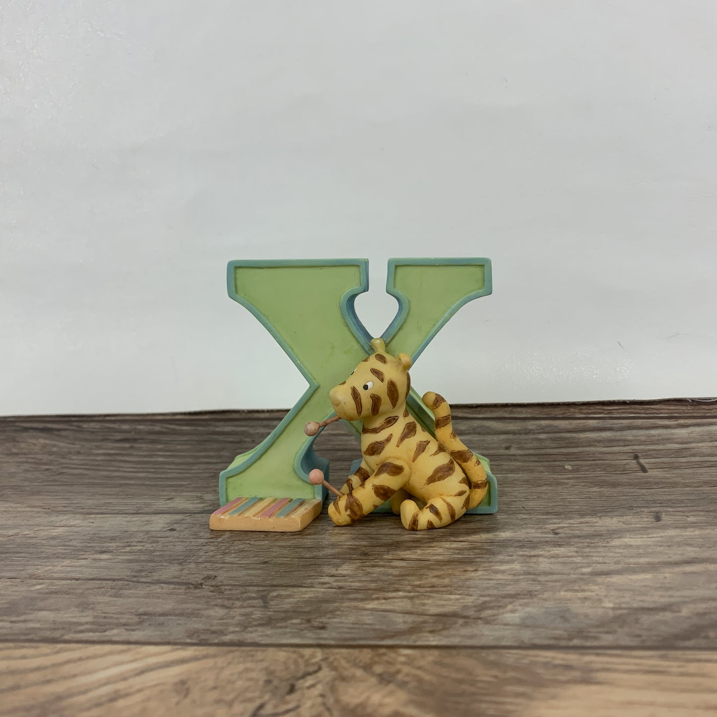 Classic Pooh Letter X Porcelain Letter Alphabet Decor