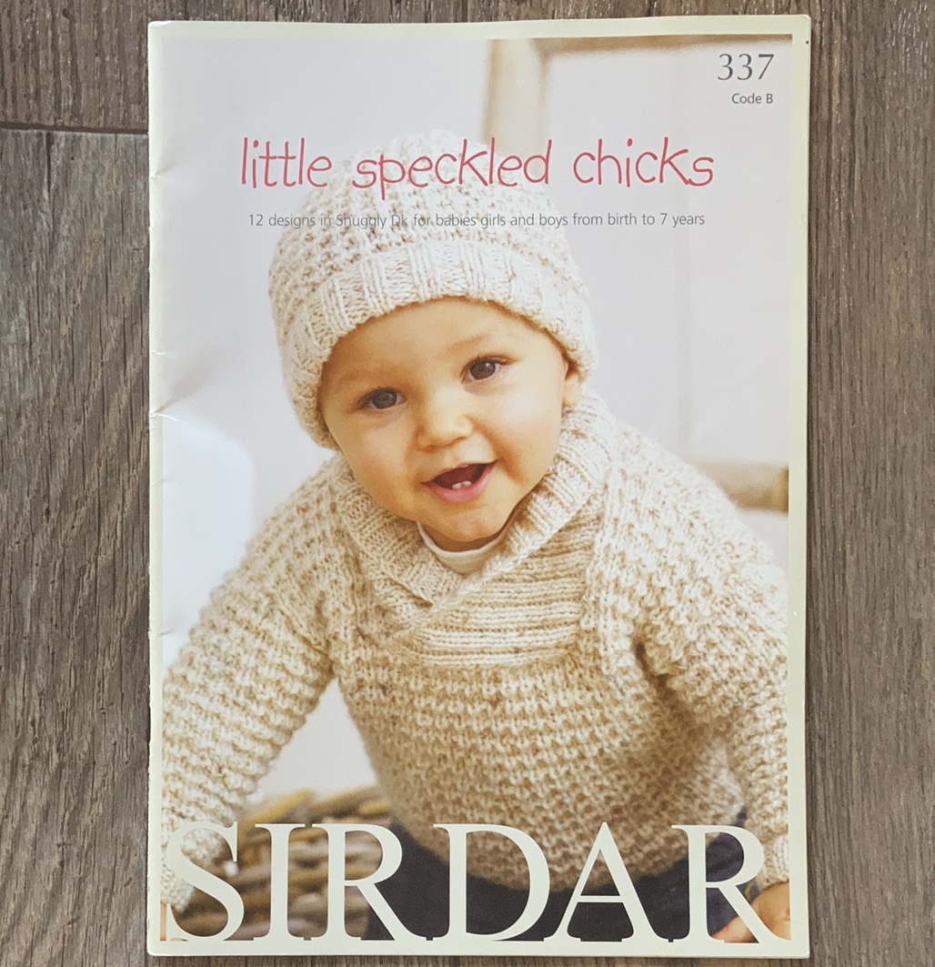 Unisex Sweaters Cardigans Hats in Snuggly DK for Babies to 7 years by Sirdar UK