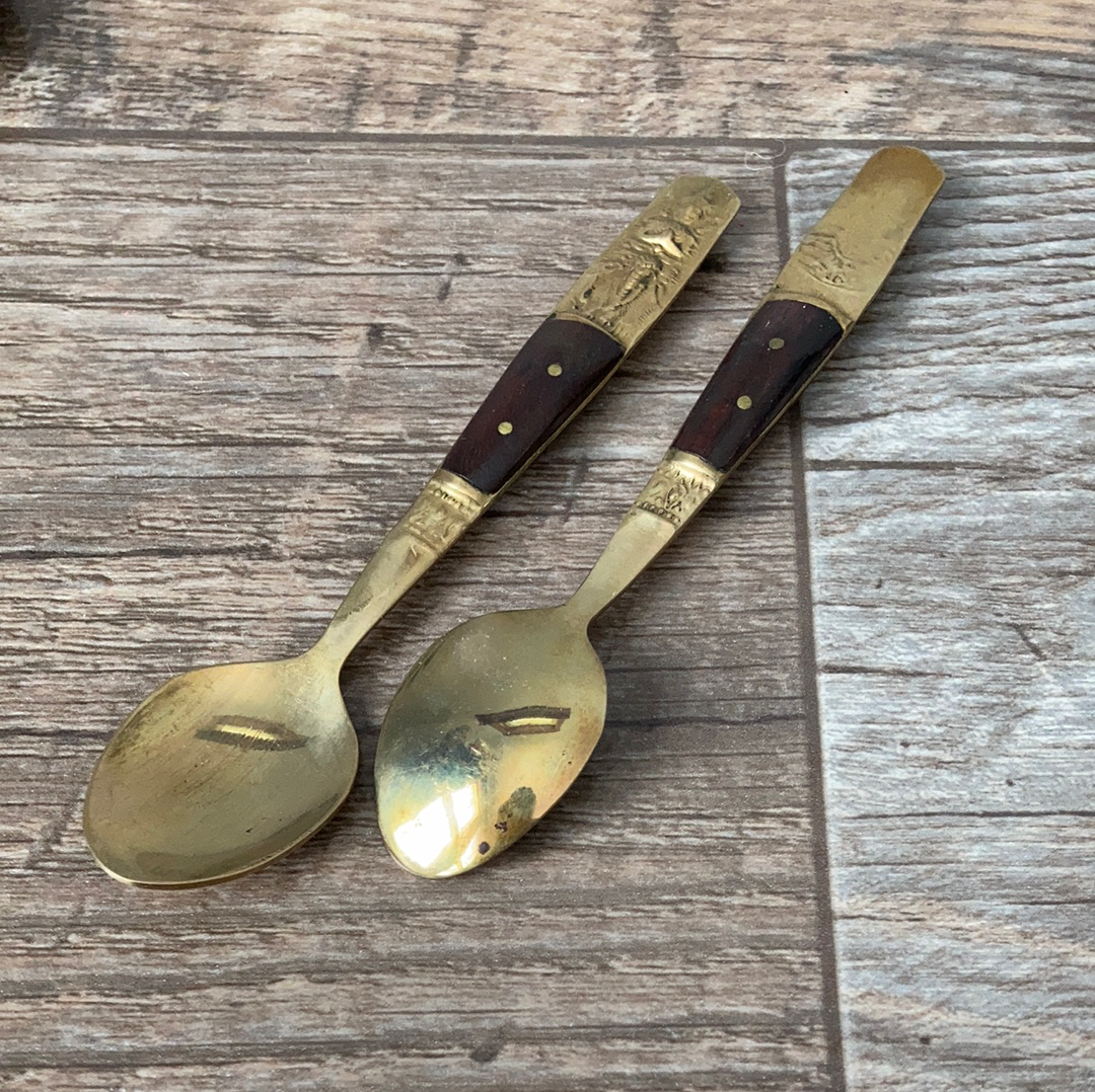 8 Asia Collectible Souvenir Spoons