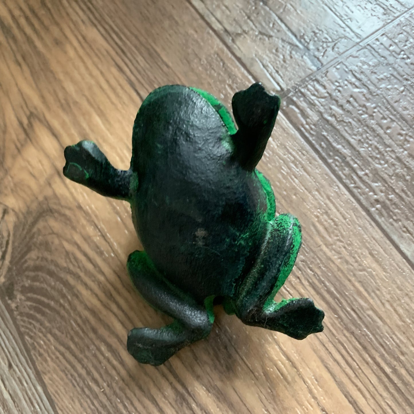 Cast Metal Frog Trinket Box Frog