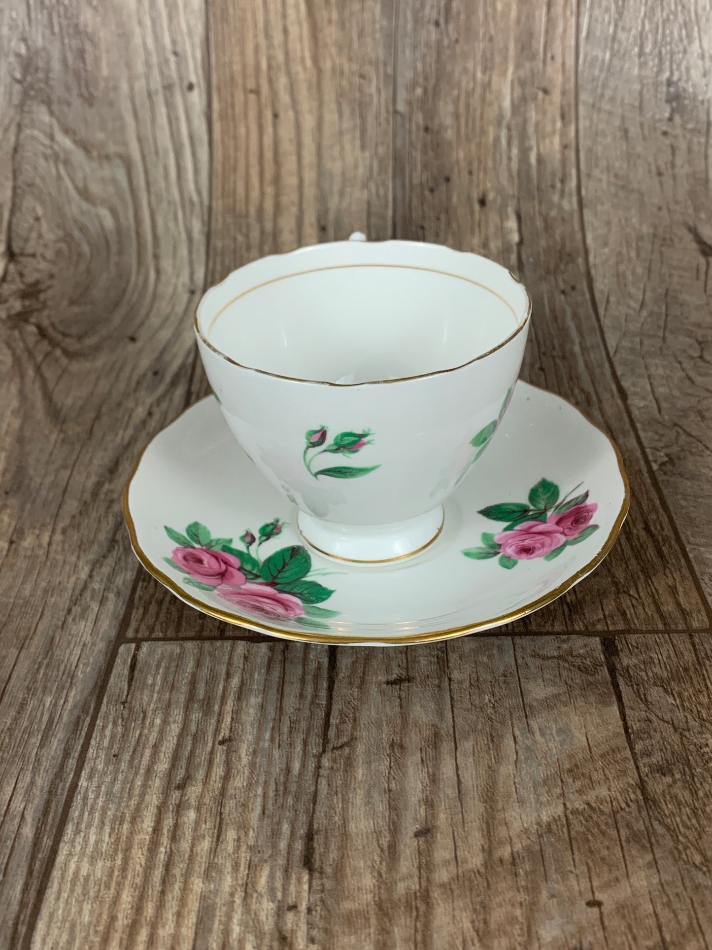 Royal Vale Pink Rose Vintage Tea Cup and Saucer Gifts for Mom Vintage China Cups