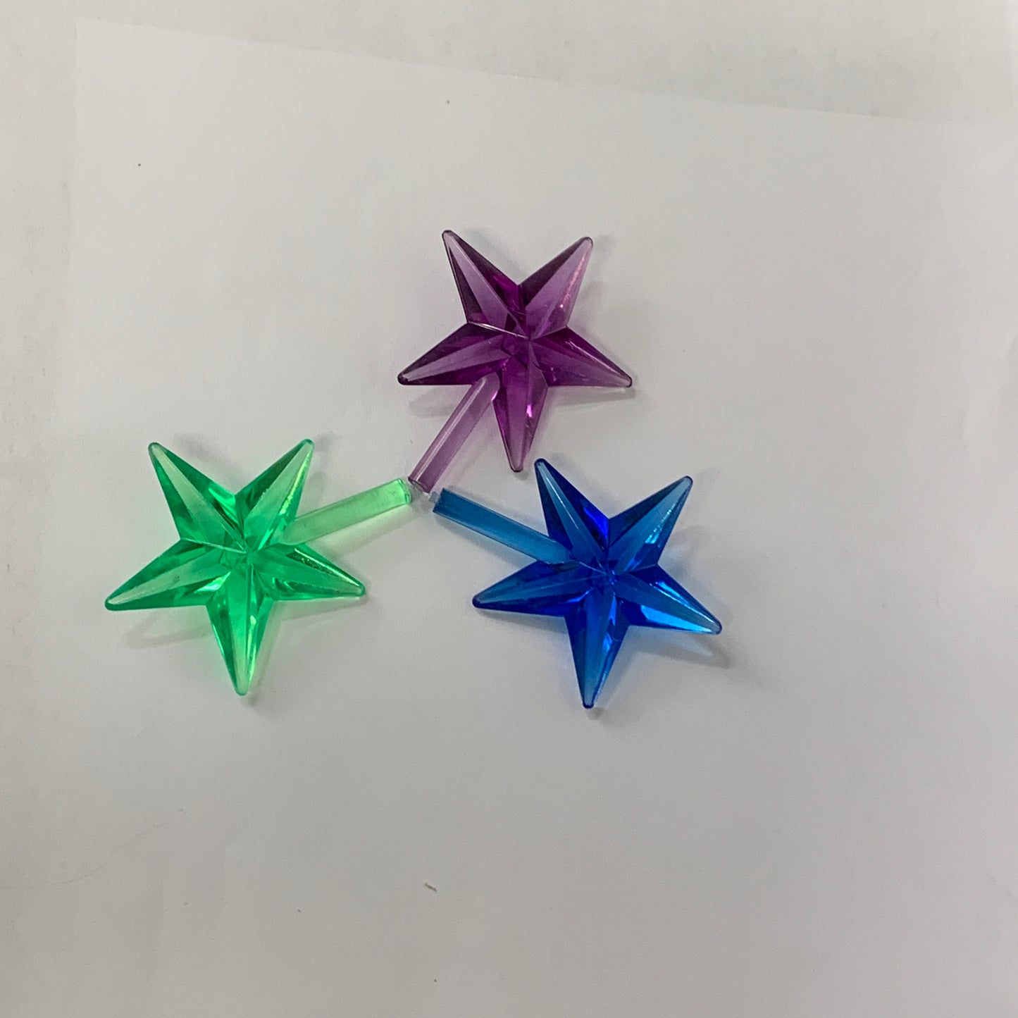 Stars for Ceramic Christmas Trees, Modern Star 5cm Choose Colour