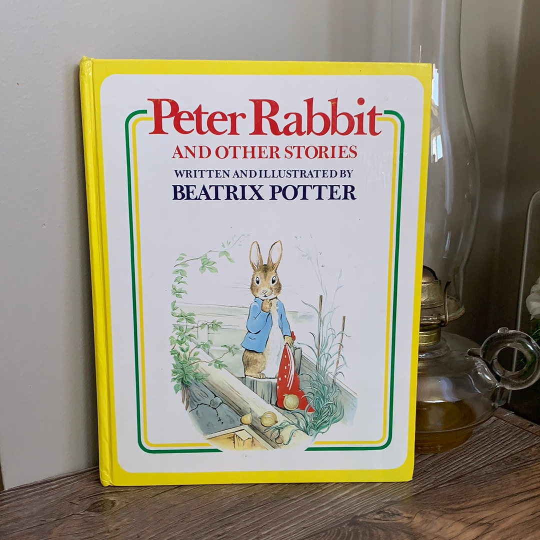Peter Rabbit and Other Stories by Beatrix Potter Vintage Hardcover Picture Book