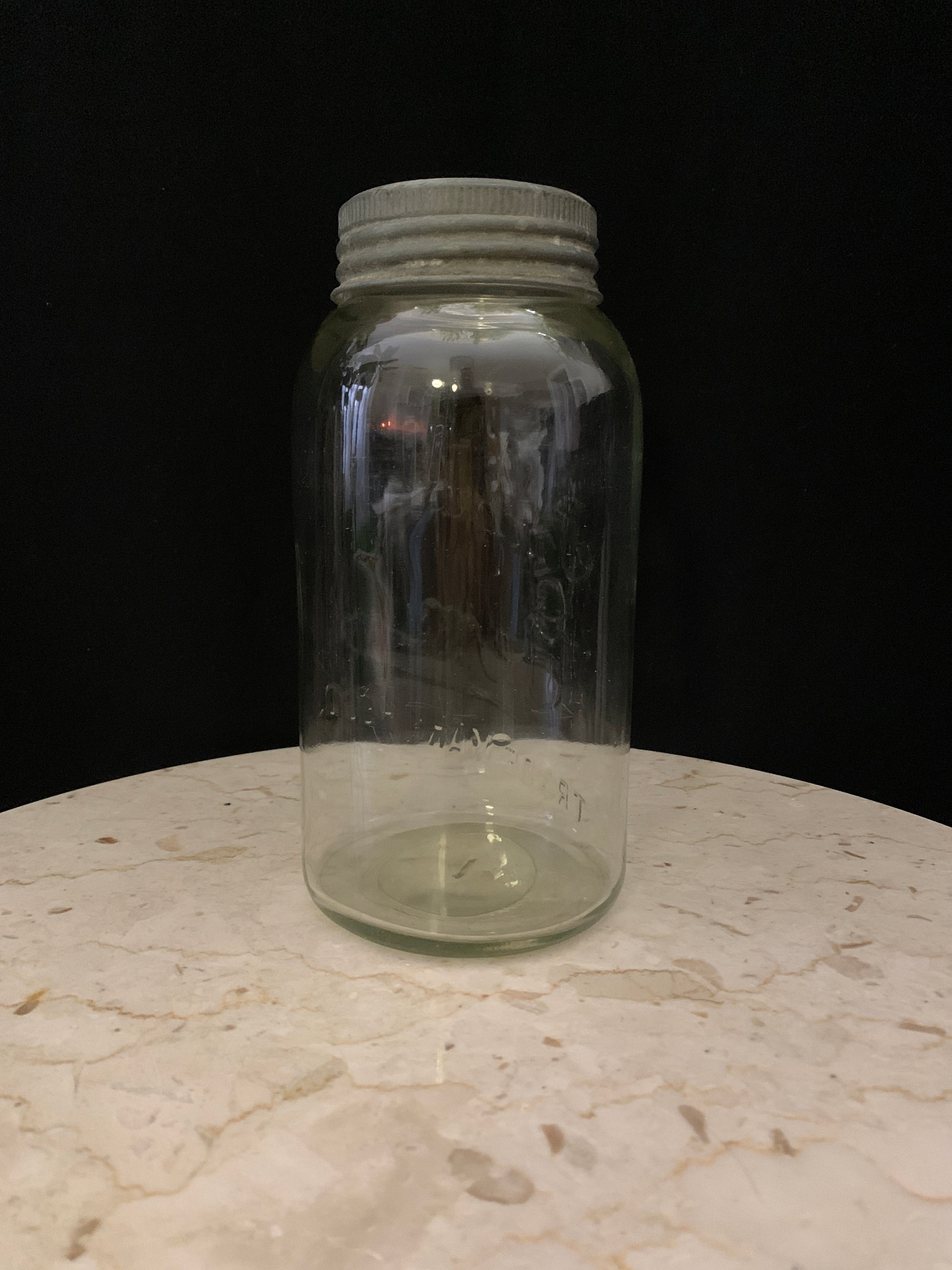Extra Large Antique Canning Jar Improved Gem Extra Large Sealer Jar An –  BarbeesTreasures