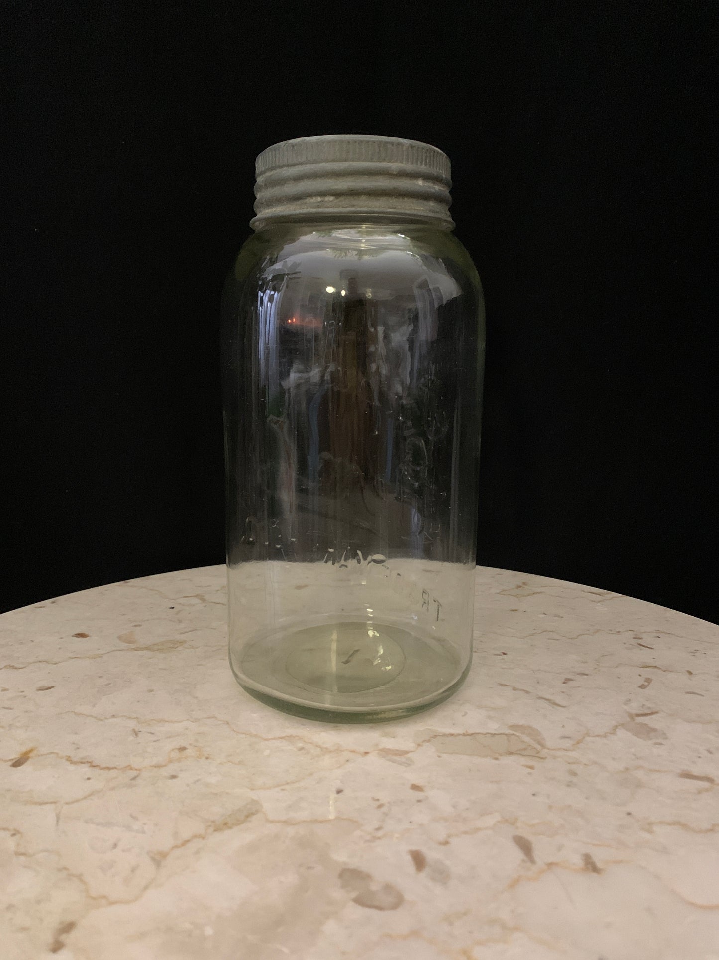 Extra Large Antique Canning Jar Improved Gem Extra Large Sealer Jar Antique Farmhouse Kitchen