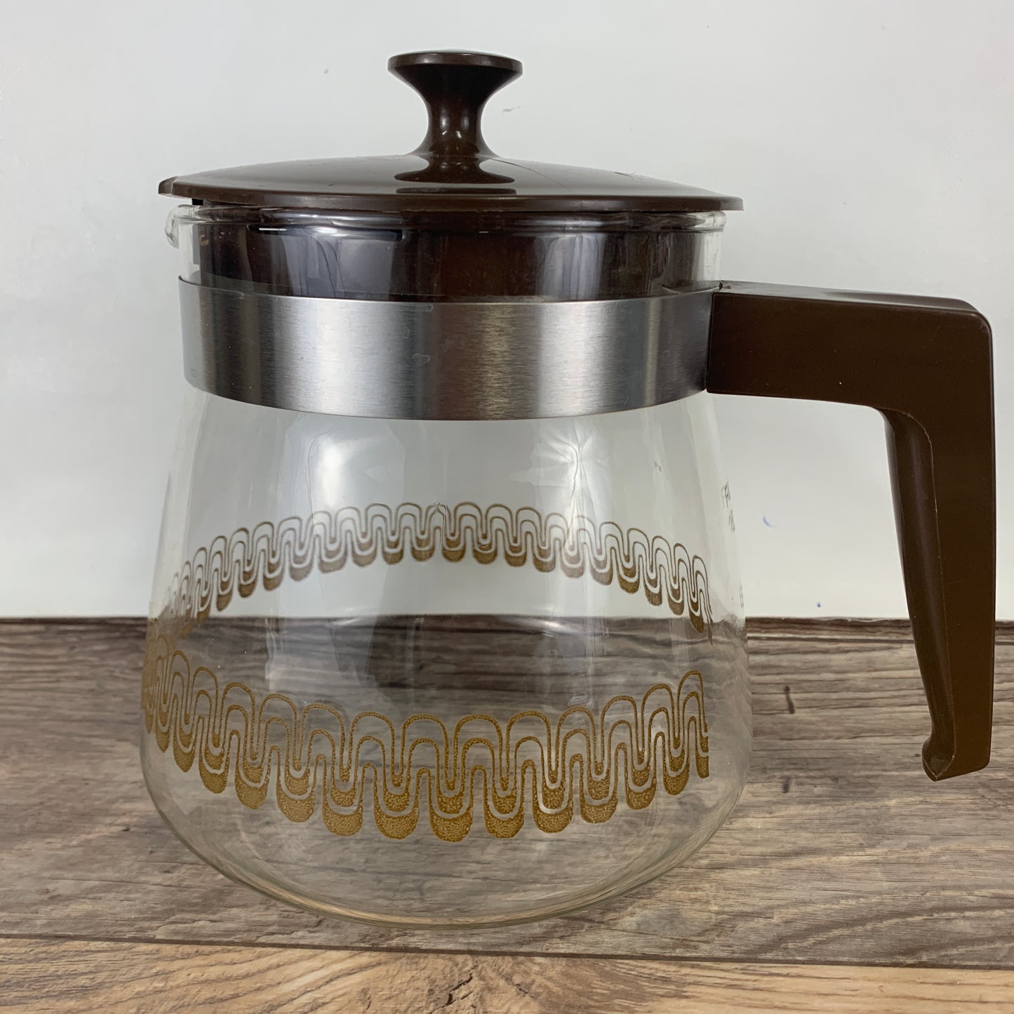 Vintage Glass Coffee Carafe