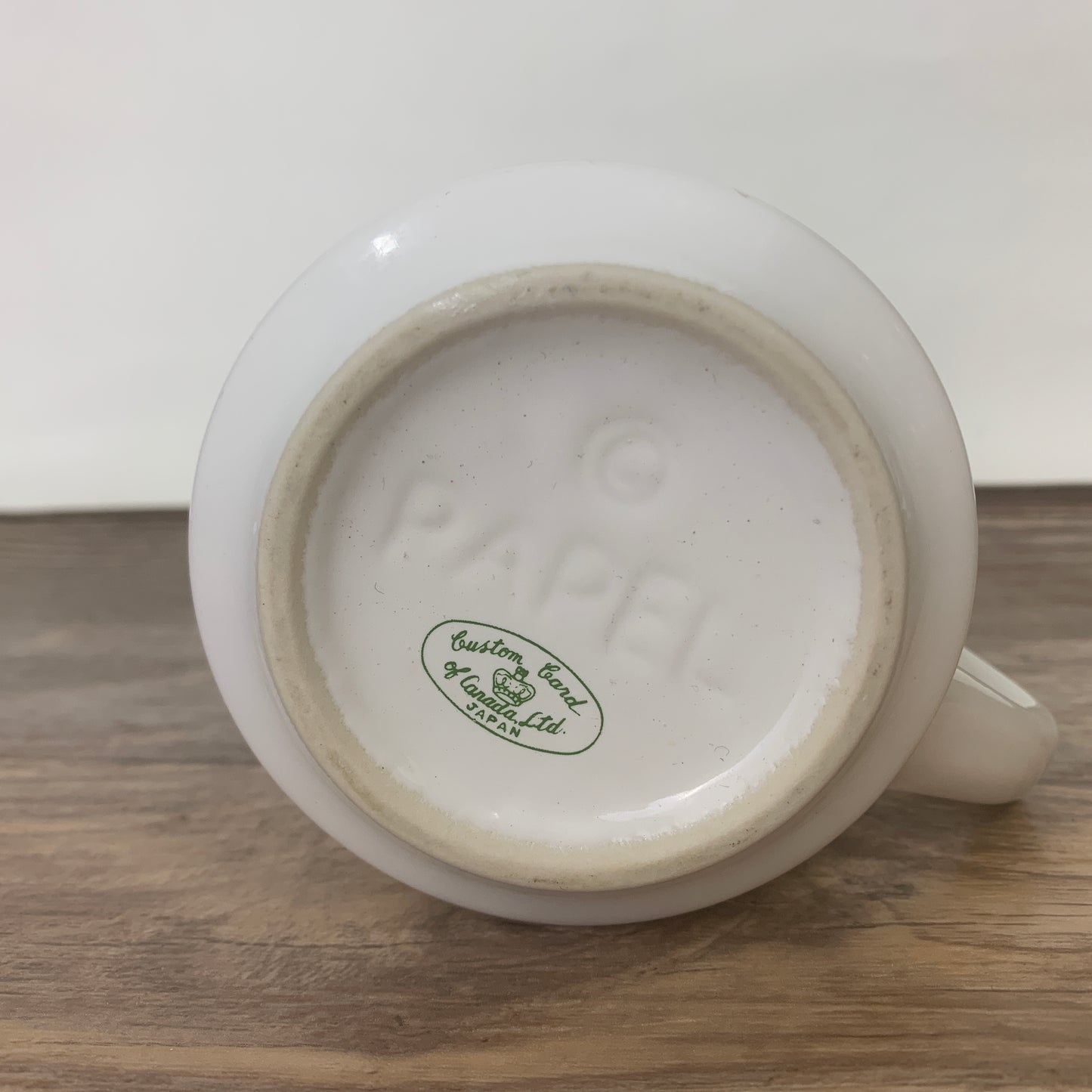 Vintage Papel Name Mug, Gift for Barbara, Coffee Mug with Name and White Flowers